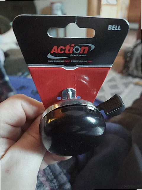 Action Bicycle Bell All Metal Black/Silver