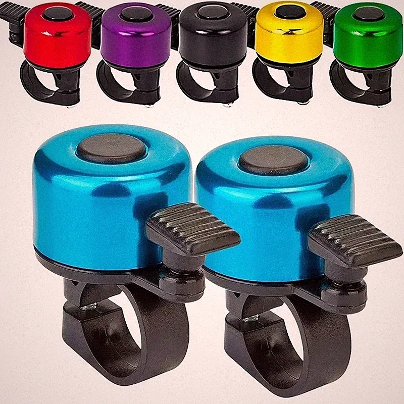 Aluminum Bicycle Bell Classic Bike Bell Handlebar Bike Ring Bell for Adults Kids