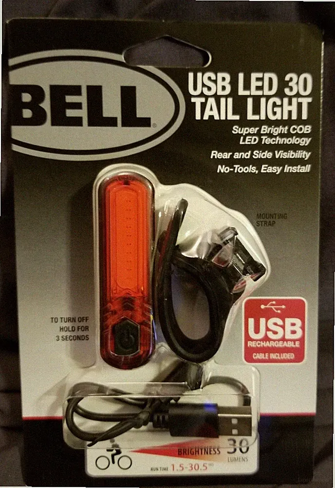 Bell® 30 Lumen Rechargeable Bicycle Tail Light