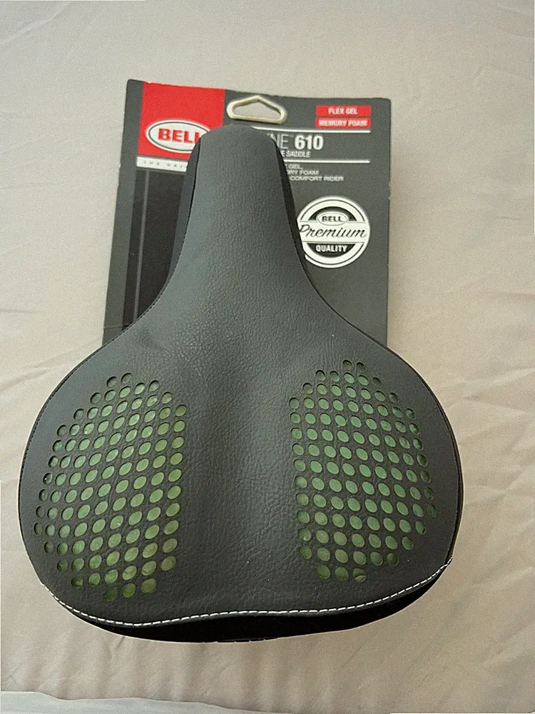 BELL Flex Gel Memory Foam Bike Seat Recline 610 Comfort Bicycle Saddle NEW