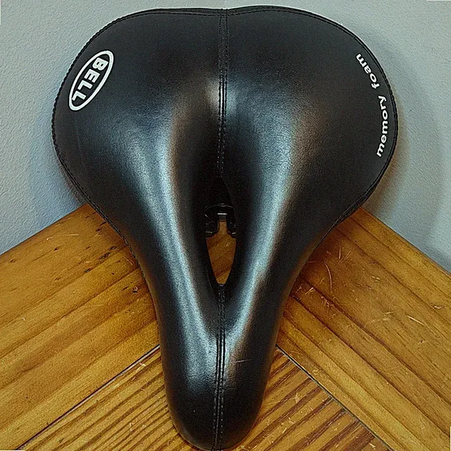 BELL MEMORY FOAM ADULT BICYCLE SEAT – BLACK | SOFT & COMFORTABLE | MODEL OH71096