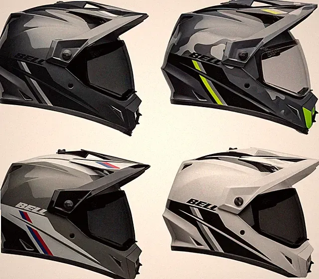 Bell MX-9 Adventure MIPS Alpine Helmet - Dual Sport Enduro Dirt Bike Off-Road MX