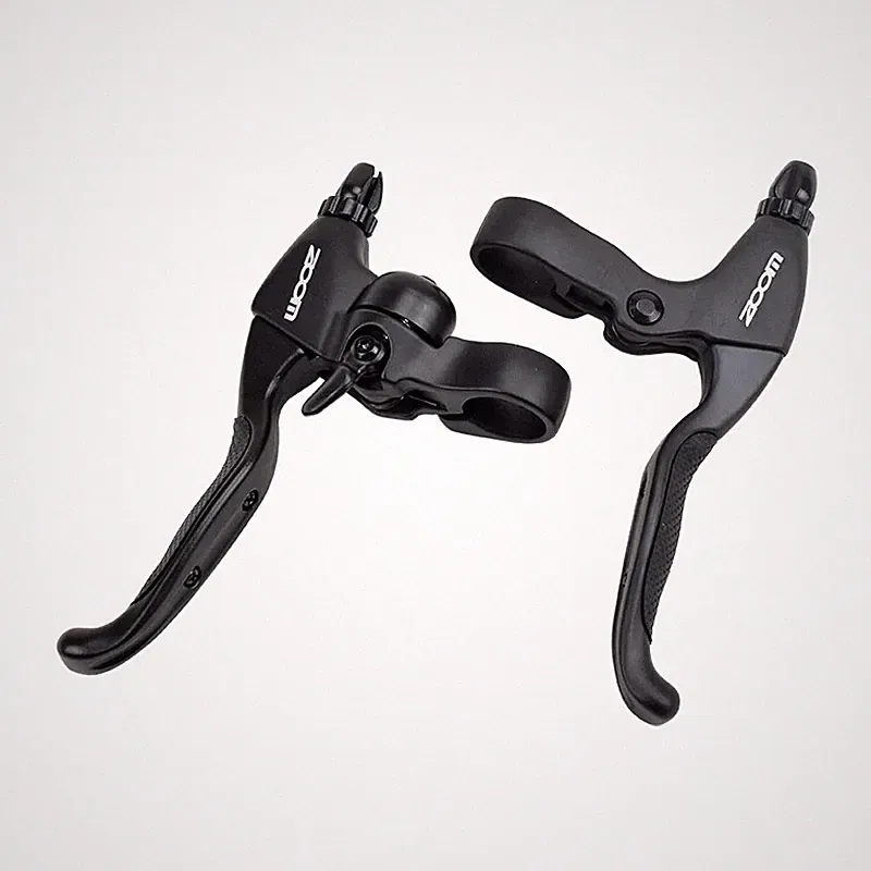 Disc Brake Lever MTB Road Folding Bicycle V Brake with Invisible Bike Bell Horn