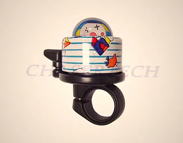 New MTB BMX City Kids Bicycle Bike Aluminum Mini Bell w/ Clown Face