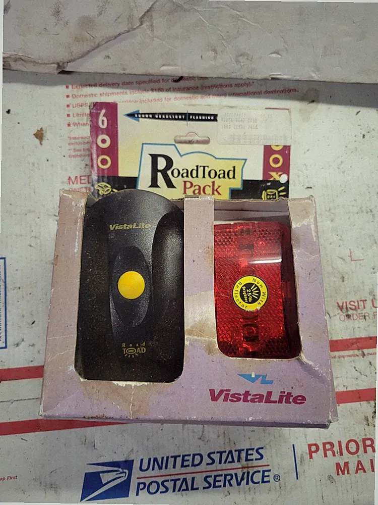 NOS Bell Sports Vistalite Road Toad Pack VL300X Xenon Bicycle Head & Tail Light