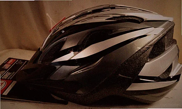 NWD Bell Surge Adventure Seeker Bike Helmet-Silver & Black-1 Rear Light-Ages 14+