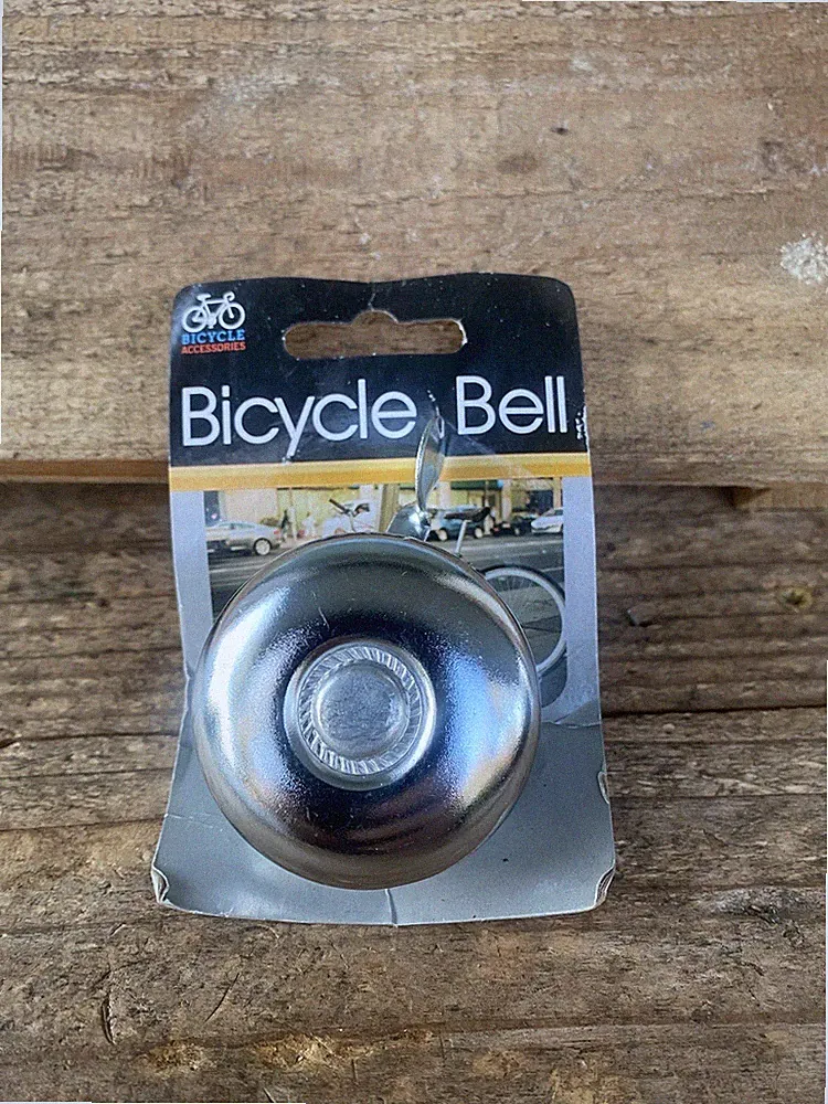 Vintage-Style NOS Chrome Bicycle Bell-Road Bike Touring Commuter MTB